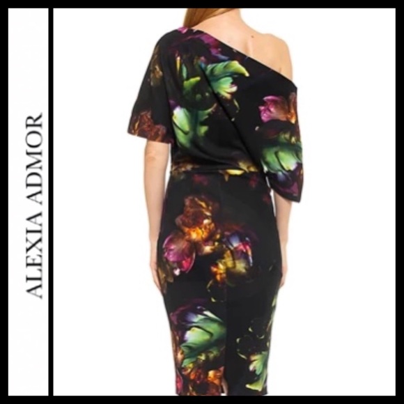 NWOT Alexia Admor Olivia Enchanted Garden Dress - Picture 3 of 8